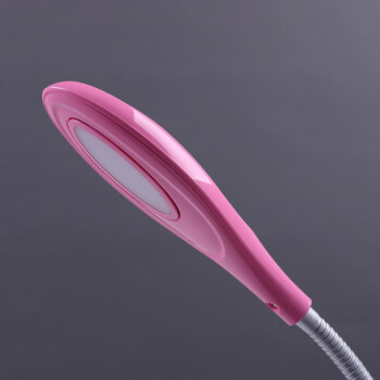 立莱台灯 LED护眼夹子卧室床头小灯 儿童学生学习读书防近视阅读灯 工作办公长臂简约柔和光 飞扬B粉色