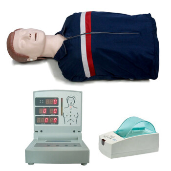 海医HeyModel 全医人体半身心肺复苏模拟人 急救假人模特 CPR急救训练模型教学 CPR260-01018带打印功能