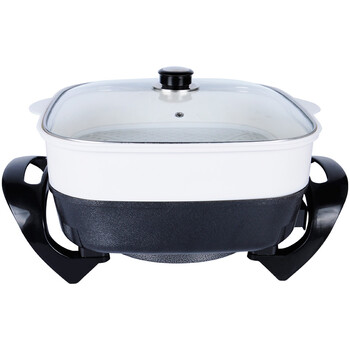 拜杰多功能电热锅电火锅 电烤锅 烙饼锅 电蒸锅