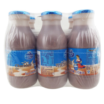 子母（DUTCH LADY）子母奶 弗里生乳牛 243ml×6瓶  营养饮料乳制品 纯牛奶