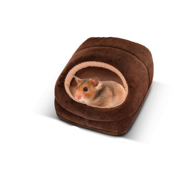 仓鼠窝保暖棉窝仓鼠棉花小窝冬天保温窝金丝熊过冬小睡窝冬季用品