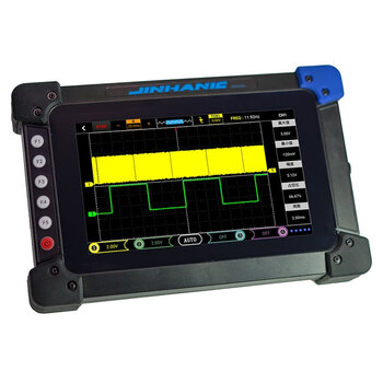 便捷触屏汽修示波器全触屏全彩大屏幕汽车平板四通道示波器ado202/204