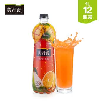 【可口可乐热带果粒】美汁源 Mintue Maid 果粒橙 热带果粒 果汁饮料 1L*12瓶 整箱装 可口可乐公司出品【行情 报价 价格 评测】-京东