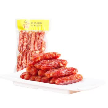 秋之风 广州酒家 珍珠粒粒腊肠200g/袋 广东特产广式香肠腊味中华老