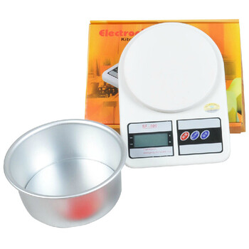 
                                        千团精工 烘焙工具套装 烘培模具 蛋糕 饼干 蛋挞 烤箱模具24件 带厨房秤不带打蛋器                