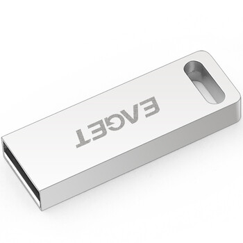 忆捷（EAGET） U60-16G USB3.0高速 全金属高端防水防尘防静电U盘银色