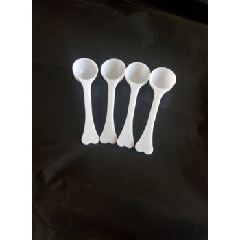 咕咕爱 量勺3克 塑料勺 小勺子 奶粉勺 3g药粉勺 药勺三七粉量勺100