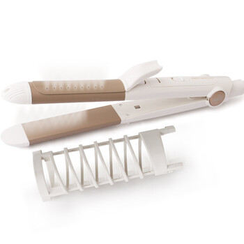
                                        
                                                            雷瓦(RIWA) 卷发棒 卷直发器 干湿两用卷发器 电卷棒直板夹板二合一 RB-950A                