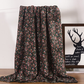 巴黎珠雪纺布料 不透印花雪纺春夏碎花服装连衣裙时装雪纺珠面料 新香