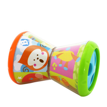 blue box蓝盒 环保可爱卡通手摇铃 婴幼儿宝宝牙胶摇铃磨牙器磨牙棒