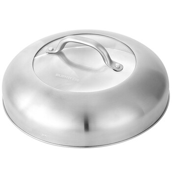 金钥匙（GOLDENKEY）不锈钢蒸锅 四层 28cm 三层蒸屉 电磁炉通用锅具