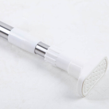 
                                        友阳浴帘杆晾衣杆卫生间浴室不锈钢伸缩撑杆窗帘杆免打孔 Y-120C(0.7-1.2米)                