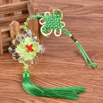 diy手工串珠编织制作双鱼车挂件材料包家居装饰品工艺品车载饰品 八方