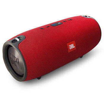 
                                                            JBL XTREME 音乐战鼓 便携式蓝牙音箱+低音炮 户外音箱 电脑音响 防水设计 桌面音箱 可免提通话 激情红                