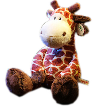 新年礼物长颈鹿毛绒玩具可爱卡通儿童公仔玩偶布娃娃情侣礼品 长颈鹿