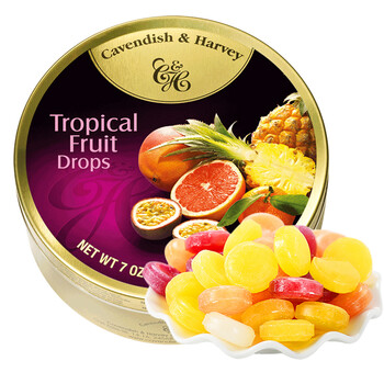 德国进口嘉云糖水果糖200g年货节硬糖喜糖果创意儿童节礼盒综合果味