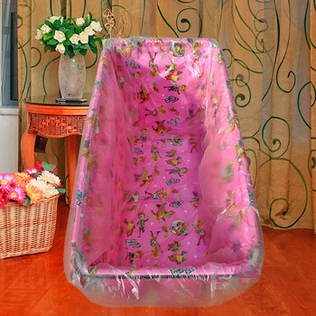 
                                                            浮德堡（Fold bathtub）折叠浴缸专用泡澡袋浴膜 一次性浴缸膜 50张                