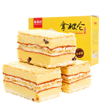 稻香村 糕点 拿破仑蛋糕700g北京特产中华老字号早餐奶油提拉米苏软蛋糕