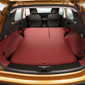 16款日产新逍客后备箱垫 日产新逍客全包围皮革3d尾箱垫 逍客改装专用