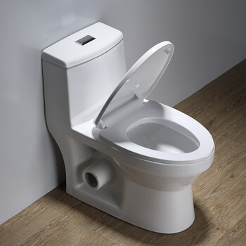 侧排式马桶直冲式马桶家用横排墙后排水侧排左右排坐便器200580坑距