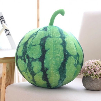 仿真蔬菜抱枕西兰花土豆大白菜青菜靠垫花椰菜抱枕花椰菜娃娃 小号