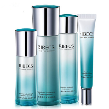 伊贝诗 (ribecs) 补水保湿套装海条藻细致毛孔护肤品面部护理清爽控油