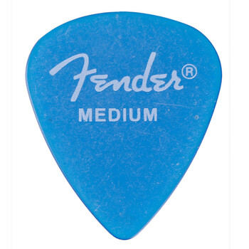 fender/芬达 098-1351 椰树系列 吉他拨片 0.7mm蓝色