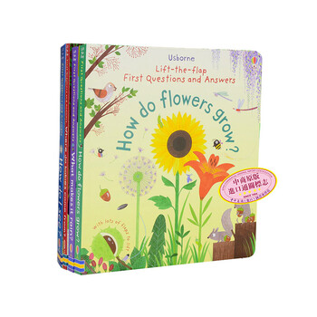 宝宝科普启蒙翻翻书系列4册英文原版where Do Babies Come From 摘要书评试读 京东图书