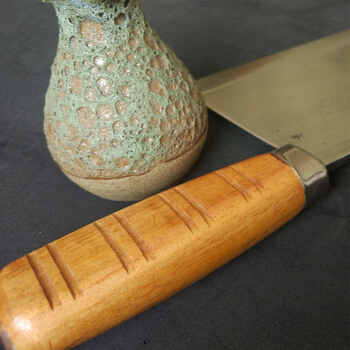 切菜刀厨师高碳钢手工老式钢刀公子桑刀锻打片刀菜刀家用中式料理传统