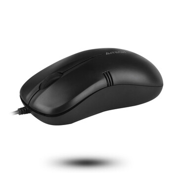 
                                        
                                                                                双飞燕（A4TECH) WM-100 有线鼠标 笔记本台式电脑办公家用便携鼠标 USB接口 黑色                