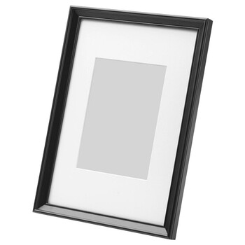 相框/画框 黑色简约墙壁装饰大相框 16寸20寸挂画框 黑色 20寸