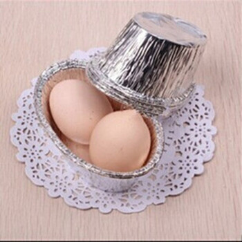 【】125个椭圆形杯/布丁杯 买2送1 焗芝士番薯杯