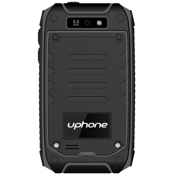 优豊(uphone) U5+ 移动联通2G三防智能手机双卡双待防水手机 黑色 官方标准版