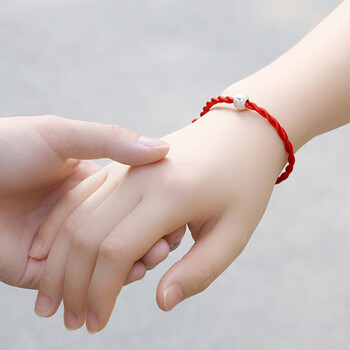 幻蝶990银手链幸运红绳转运珠手链韩版时尚生日礼物红绳转运珠手链 图片价格品牌报价 京东