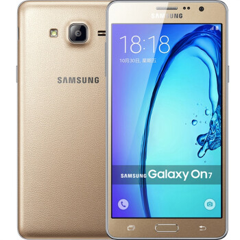 三星 Galaxy On7（G6000）昂小七 金色 全网通4G手机 双卡双待