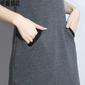 明媚如花 2016夏季新款短袖休闲套装薄款运动服显瘦T恤女两件套8240 8240宝蓝色 L