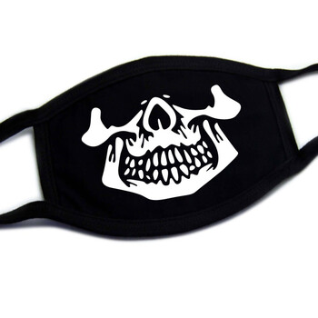 黑色口罩男女潮款个性防尘可清洗易呼吸夏季薄款防晒 kz-8001