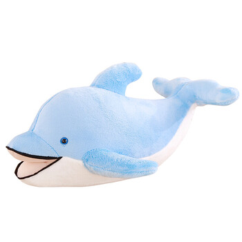 2018新品 海豚毛绒玩具海豚公仔睡觉抱枕海豚玩偶大号布娃娃靠枕女