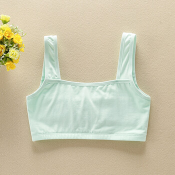女童内衣背心发育期纯棉儿童中大童文胸吊带小女孩胸衣小学生胸罩