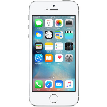 【联通0元购机】Apple iPhone 5s (A1530) 16G 银色 移动联通4G手机