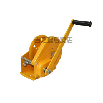 自锁手摇绞盘机手动手摇绞车手动吊机手摇绞盘小起重绞车带钢丝绳