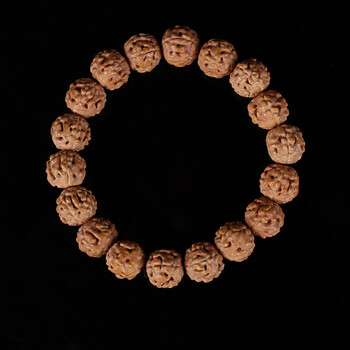 来石喜晶叙纯手工精品五5瓣蛤蟆背小金刚单圈10mm圆珠佛珠手串手链