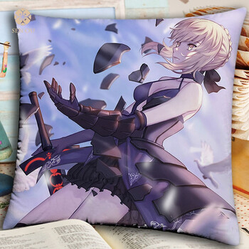 命运之夜动漫抱枕 冲田总司个性定做靠枕 命运21 50x50cm双面毛毛绒