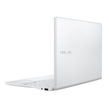 三星（SAMSUNG）110S1J-K03 11.6英寸超薄笔记本电脑（赛扬双核 4G 128G固态硬盘  Win8.1 皮革外观）白色