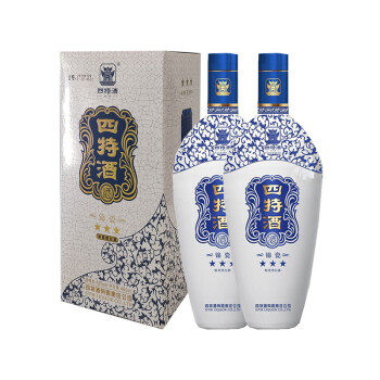 四特酒 锦瓷三星 52度 460ml（2瓶装） 江西 特香型白酒