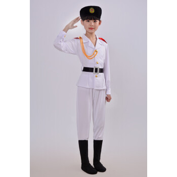 jln兒童迷彩演出服軍裝男女幼兒中小學生小海軍表演服套裝短袖舞蹈夏