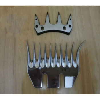 电动羊毛剪 羊毛推子 马毛剪10齿弯刀片 宠物剪原装配件 9齿弯刀片