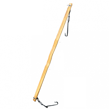 扁担 钩担 挑水担子 农具运输手工艺品乡村大集 比