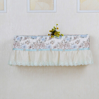 挂机罩空调罩蕾丝格力防尘内胆甜心 甜心蓝挂机罩 86cm