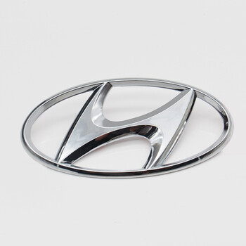 陆广 现代h车标 朗动原车前中网标前h标 朗动汽车后尾标行李箱车标